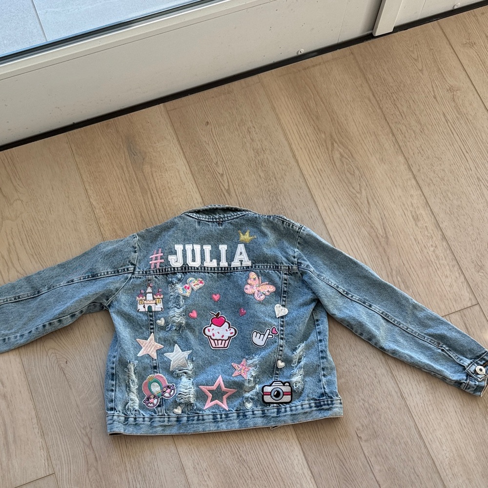 Do you have a Julia? Customized Kids (Julia) Denim Jacket